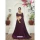 Deep Wine Designer Wedding Wear Lehenga Choli