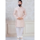 Light Beige Exclusive Readymade Indo-Western Style Kurta Pajama