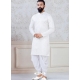 White Exclusive Readymade Indo-Western Style Kurta Pajama