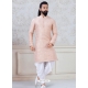 Light Beige Exclusive Readymade Indo-Western Style Kurta Pajama