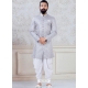 Silver Exclusive Readymade Indo-Western Style Kurta Pajama