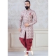 Light Beige Exclusive Readymade Indo-Western Style Kurta Pajama