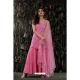 Pink Designer Wedding Georgette Palazzo Suit