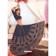 Navy Blue Designer Wedding Wear Lehenga Choli