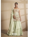 Olive Green Readymade Designer Festive Wear Wedding Suit