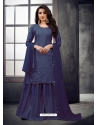 Dark Blue Designer Festive Wear Wedding Suit