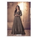 Taupe Readymade Designer Wedding Wear Real Georgette Anarkali Suit