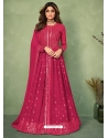 Rani Readymade Designer Wedding Wear Real Georgette Anarkali Suit