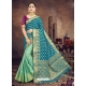 Pigeon Designer Wedding Wear Raw Silk Sari