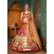 Multi Colour Designer Wedding Wear Rera Silk Lehenga Choli