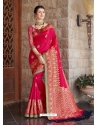 Rani Designer Bridal Wear Silk Sari