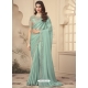 Grayish Green Designer Bridal Wedding Wear Sari