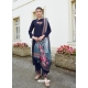 Navy Blue Readymade Designer Party Wear Heavy Rayon Palazzo Suit