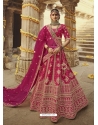 Rani Designer Silk Bridal Wear Lehenga Choli