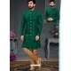 Forest Green Premium Men's Designer Italian Indo Western Sherwani