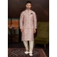 Off White Exclusive Readymade Malai Silk Kurta Pajama With Jacket