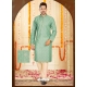 Aqua Mint Exclusive Readymade Kurta Pajama