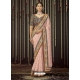 Pink Designer Wedding Wear Sari