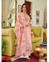 Baby Pink Premium Designer Viscose Silk Salwar Suit