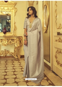 Gold Designer Soft Kanjivaram Wedding Wear Sari