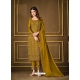 Marigold Fabulous Designer Two Tone Cationic Georgette Palazzo Suit