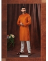 Orange Exclusive Readymade Kurta Pajama