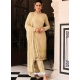 Light Beige Fabulous Designer Georgette Palazzo Suit