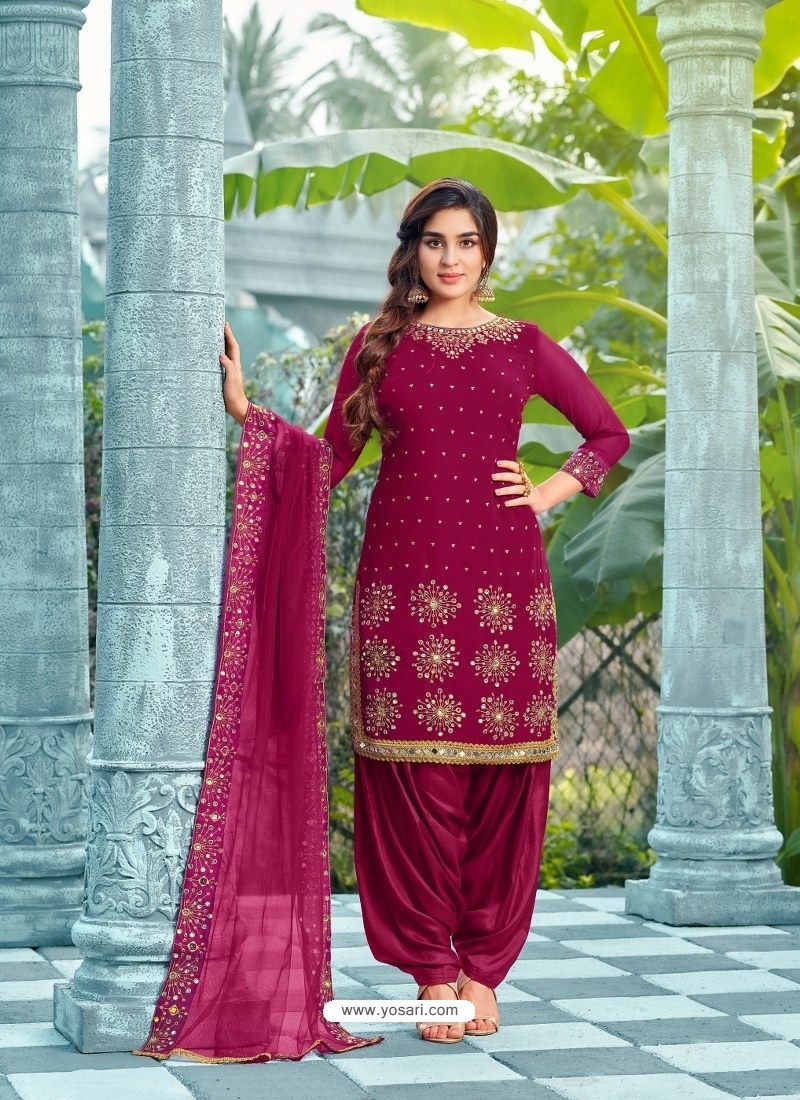 New Latest Punjabi Patiala Suit Salwar Designs Images 2021-sieuthinhanong.vn