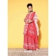 Peach Readymade Designer Party Wear Pure Cotton Palazzo Suit