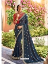 Pigeon Designer Barfi Silk Wedding Wear Sari