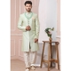 Pista Green Premium Men's Designer Indo Western Sherwani