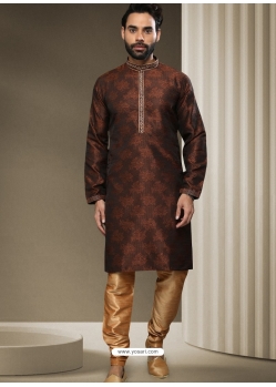 Coffee Exclusive Readymade Kurta Pajama