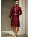 Maroon Exclusive Readymade Kurta Pajama