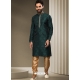 Dark Green Exclusive Readymade Kurta Pajama