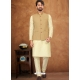 Beige Exclusive Readymade Kurta Pajama With Jacket