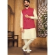 Rose Red Exclusive Readymade Kurta Pajama With Jacket