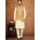 Beige Exclusive Readymade Kurta Pajama With Jacket