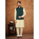 Teal Exclusive Readymade Kurta Pajama With Jacket