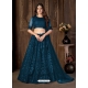 Teal Blue Designer Wedding Wear Lehenga Choli