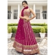 Rani Designer Wedding Wear Lehenga Choli