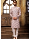 Dusty Pink Premium Designer Indo Western Sherwani
