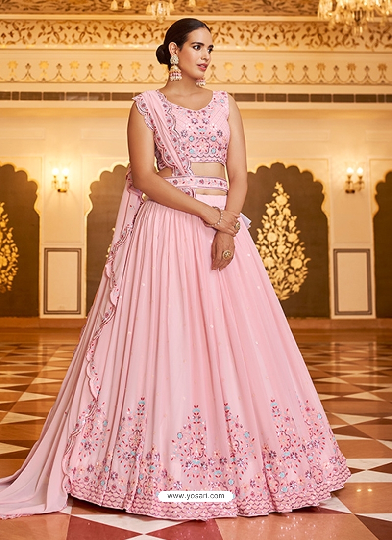 Hot Pink Bridal Lehenga - Ashwini Reddy-thephaco.com.vn