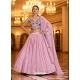 Pink Designer Wedding Wear Lehenga Choli