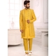 Yellow Premium Readymade Designer Indo Western Sherwani