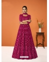 Rani Designer Wedding Wear Georgette Anarkali Suit