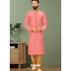 Peach Exclusive Designer Readymade Kurta Pajama