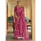 Rani Designer Wedding Wear Smooth Silk Sari