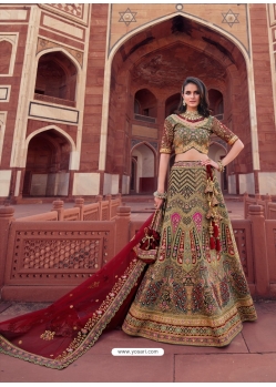 Pretty Fancy Silk Designer Bridal Lehenga Choli