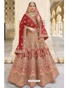 Amazing Red Heavy Fancy Wedding Lehenga Choli