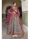 Multi Coloured Heavy Fancy Wedding Lehenga Choli